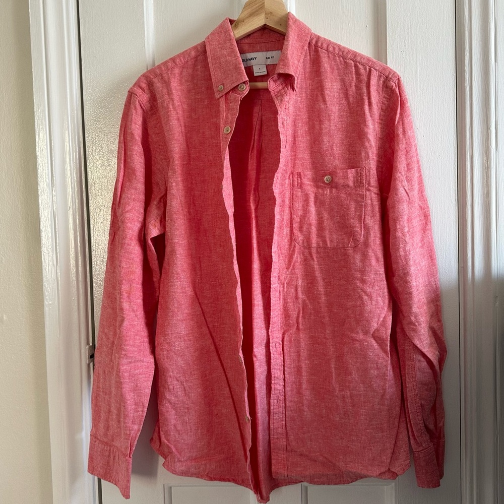 Old Navy Linen Blend Shirt
